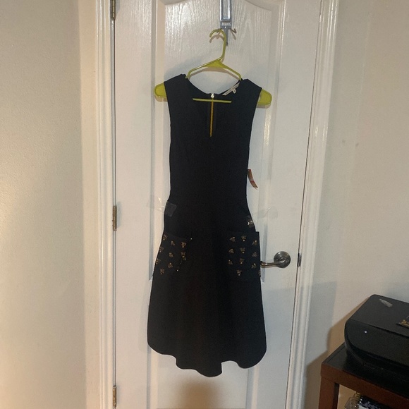 RACHEL Rachel Roy Dresses & Skirts - Black Gold Aplique Dress Rachel Roy